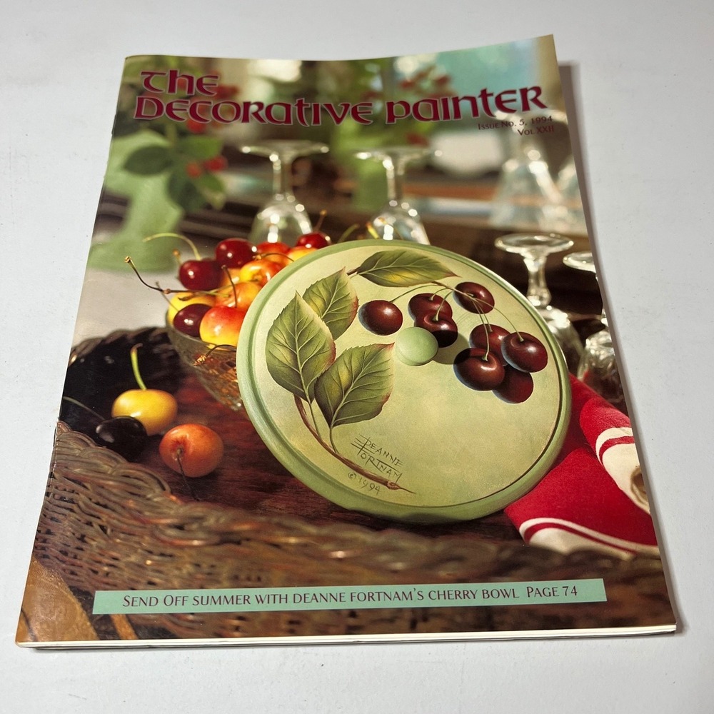 The Decorative Painter Magazine Issue No. 5 1994 Vol XXVII Home Crafts